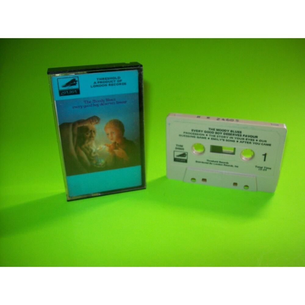 The Moody Blues Every Good Boy Deserves Favour 1971 Cassette Tape Club Edition